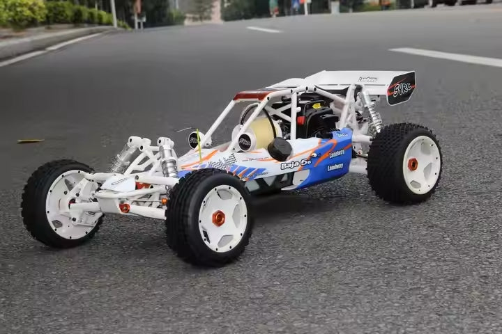 2.4G RC Racing Car 90km/h SY Baja 1/5 5B 30cc Gas 2 Stroke Engine off road Truck Gasoline Powered with Radio Controller